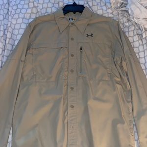 Under armour fishing button up